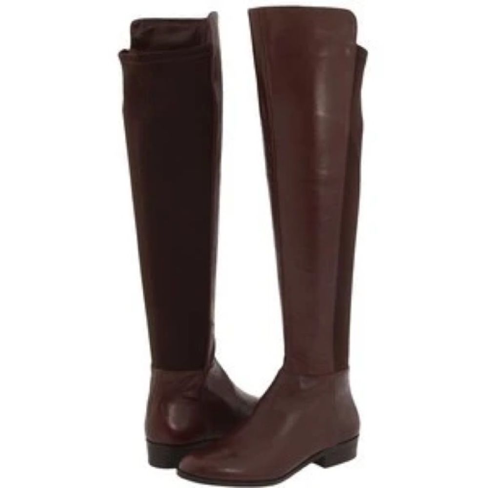 NWOT MICHAEL Michael Kors Bromley Leather Riding Boots size 5.5. Women’s…